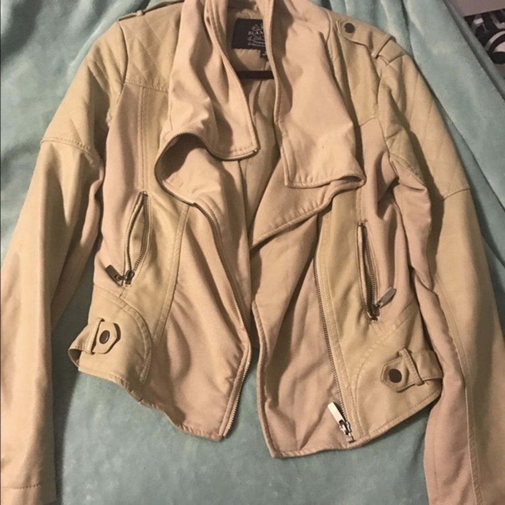 Blanc Noir Leather Jacket